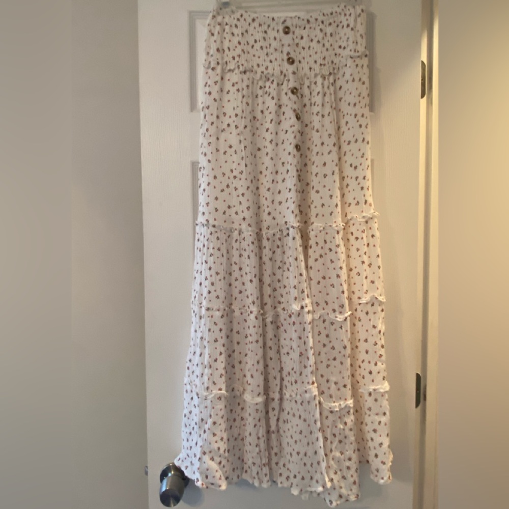 En crème Skirt